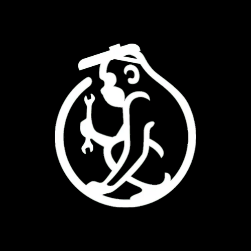 Monkės biznis, MB logo