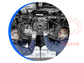 Automatinės pavarų dėžės keitimas (darbas) Image