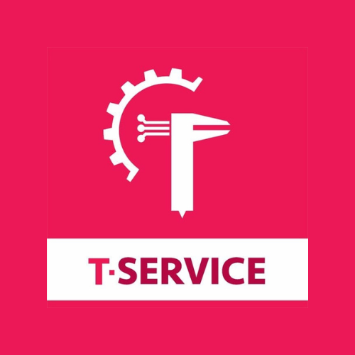 T service, MB logo